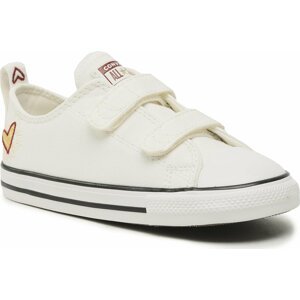 Plátěnky Converse Ctas 2V Ox A04952C Vintage White/Back Alley Brick