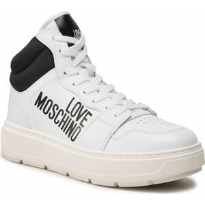 Sneakersy LOVE MOSCHINO JA15284G1GIAC10A Bianco/Nero