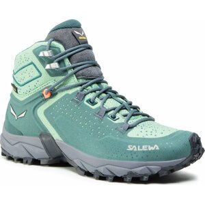 Trekingová obuv Salewa Ws Alpenrose 2 Mid Gtx 8540 Atlantic Deep/Feld Green