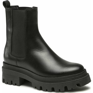 Kotníková obuv s elastickým prvkem Tamaris 1-25404-41 Black Leather 003