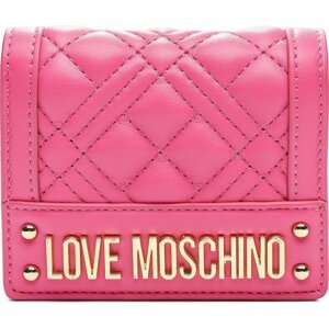 Malá dámská peněženka LOVE MOSCHINO JC5601PP0HLA0604 Růžová