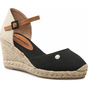 Espadrilky Refresh 170743 Black