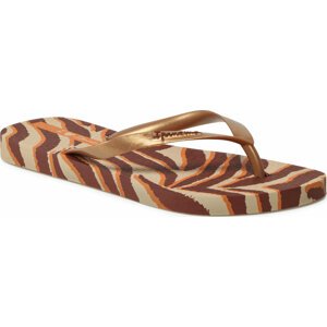 Žabky Ipanema Animale Print Fem 83162 Beige/Gold/Brown