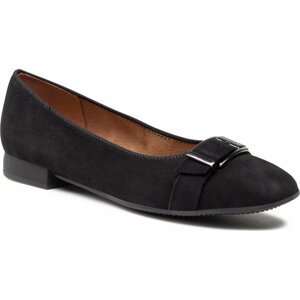 Baleríny Caprice 9-22105-41 Black Suede 004