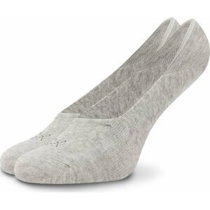 Dámské kotníkové ponožky Calvin Klein 701218780 Light Grey Melange 004