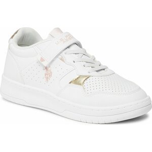 Sneakersy U.S. Polo Assn. DENNY001A CLUB Whi-Gol02