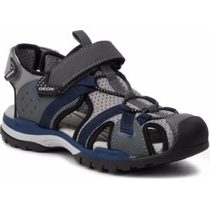 Sandály Geox J Borealis B. B J920RB 0CE14 C0739 D Dk Grey/Navy