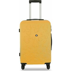 Střední Tvrdý kufr Semi Line T5590-3 Žlutá