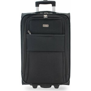 Malý textilní kufr Semi Line T5601-1 Černá
