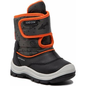 Sněhule Geox B Flanfil B.B Abx E B263VE 0CEFU C9150 M Black/Fluo Orange