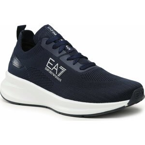 Sneakersy EA7 Emporio Armani X8X149 XK349 R649 Black Iris+Silver