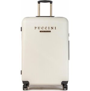 Velký tvrdý kufr Puccini Los Angeles ABS017A 0 Béžová