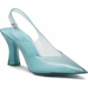 Sandály Melissa Slingback Heel + Larroude 33606 Blue AC615