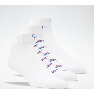 Nízké ponožky Unisex Reebok Classics Ankle Socks 3 Pairs GD1030 white/vector blue/vector red
