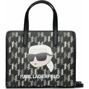 Kabelka KARL LAGERFELD 235W3092 A998 Black / White