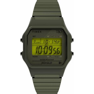 Hodinky Timex T80 TW2U94000 Green/Green