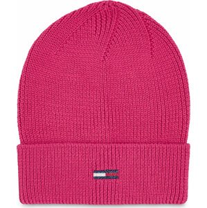 Čepice Tommy Jeans Tjw Flag Beanie AW0AW15474 Gypsy Rose TSA