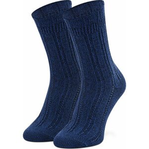 Dámské klasické ponožky Tommy Hilfiger 701220260 Navy 001