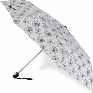 Deštník Pierre Cardin Easymatic Slimline 82672 Black&White/Flower White