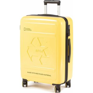 Střední Tvrdý kufr National Geographic Medium Trolley N205HA.60.68 Yellow