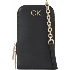 Pouzdro na mobil Calvin Klein Re-Lock Phone Crossbody K60K611100 Ck Black BAX