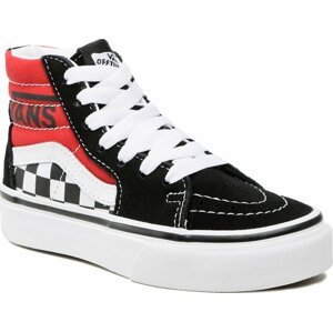 Sneakersy Vans Sk8-Hi VN000D5F4581 Logo Black/Red