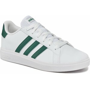 Boty adidas Grand Court Lifestyle Tennis Lace-Up Shoes IG4830 Ftwwht/Cgreen/Ftwwht