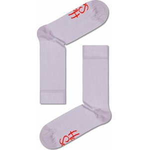 Klasické ponožky Unisex Happy Socks SRS01-5000 Fialová