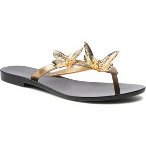 Žabky Melissa Harmonic Fly 33478 Black/Gold 51483