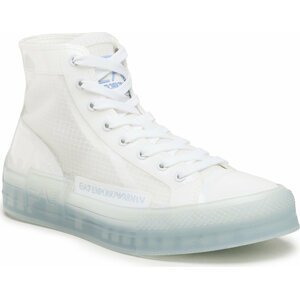 Sneakersy EA7 Emporio Armani X8Z040 XK332 S496 White/Trasp.Blue