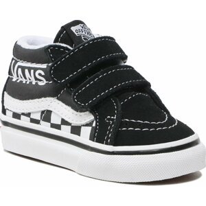 Sneakersy Vans Sh8-Mid Reissu VN0A5DXDBA21 Logo Black/White