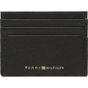 Pouzdro na kreditní karty Tommy Hilfiger Th Premium Leather Cc Holder AM0AM10987 BDS