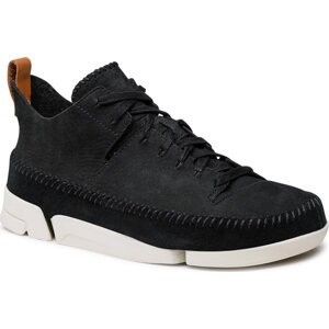 Sneakersy Clarks Trigenic Flex 261073667 Black Nubuck