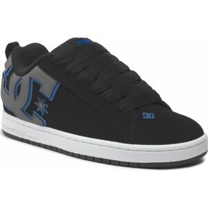 Sneakersy DC Court Graffik 300529 Black/Blue/Grey(XKBS)