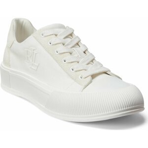 Sneakersy Lauren Ralph Lauren 802908361001 Snow White/Club House Cream