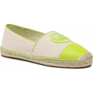 Espadrilky MICHAEL Michael Kors Kendrick Toe Cap 40S3KNFP1D Brt Limeade