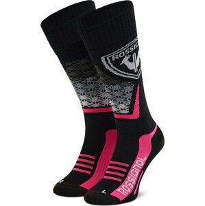 Lyžařské ponožky Rossignol W Wool & Silk RLKWX11 Fluo Pink 366