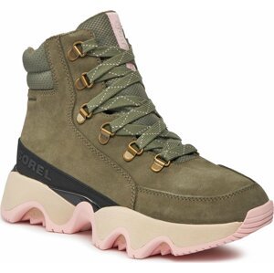 Sneakersy Sorel Kinetic™ Impact Conquest Wp NL5040-397 Stone Green/Chalk