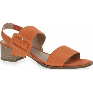 Sandály Caprice 9-28211-20 Orange Suede 664