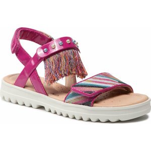 Sandály Geox J S.Coralie G.G J026EG 002AS C8238 D Fuchsia/Multicolor