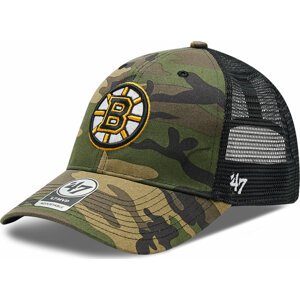 Kšiltovka 47 Brand Nhl Boston Bruins Trucker H-CBRAN01GWP-CM Camo