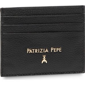 Pouzdro na kreditní karty Patrizia Pepe CQ7001/L001-K103 Nero