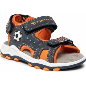 Sandály Tom Tailor 3271103 Navy/Orange