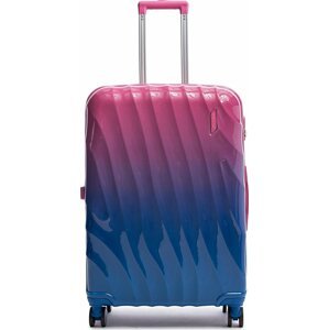 Velký tvrdý kufr Semi Line T5650-3 Modrá