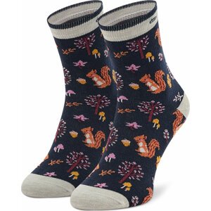 Dámské klasické ponožky Cabaïa Frederique & Adam SOKFW22 Tmavomodrá