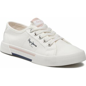 Tenisky Pepe Jeans Brady Girl Basic PGS30543 White 800