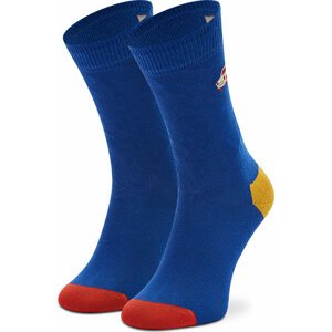 Vysoké dětské ponožky Happy Socks KBECR01-6300 Modrá