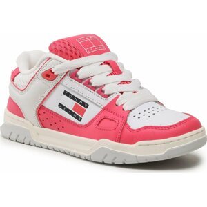 Sneakersy Tommy Jeans Skate Sneaker EN0EN02129 Laser Pink TJN