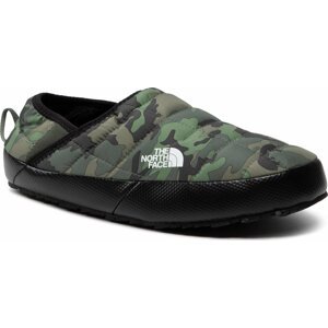 Bačkory The North Face Thermoball Traction Mule V NF0A3UZN33U Thyme Brushwood Camo Print/Thyme