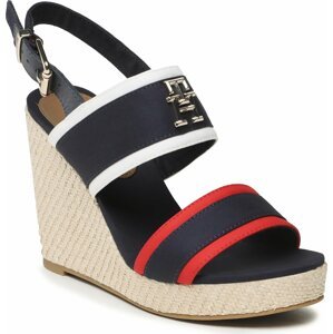 Espadrilky Tommy Hilfiger Rwb Feminne Wedge FW0FW07180 Rwb 0GY